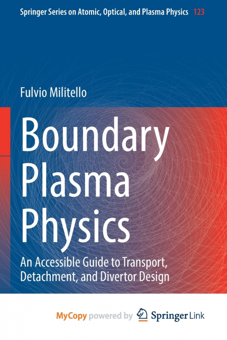 Boundary Plasma Physics