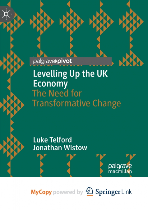 Levelling Up the UK Economy