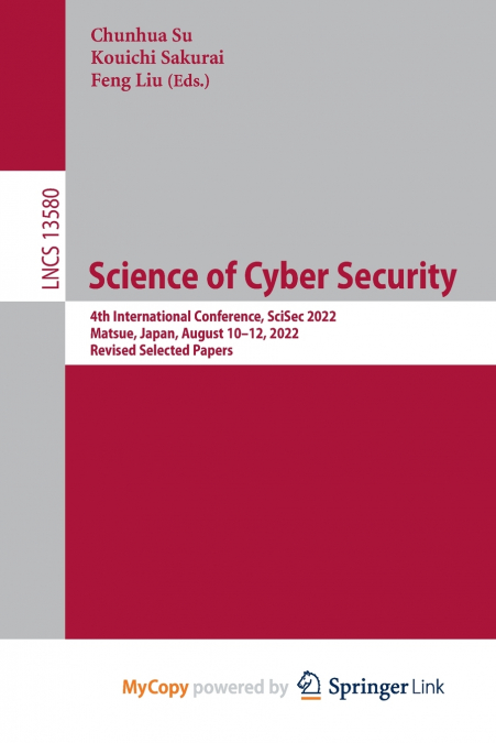 Science of Cyber Security