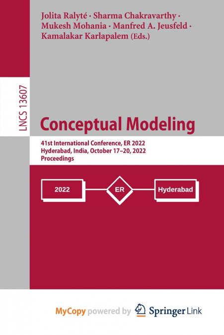 Conceptual Modeling