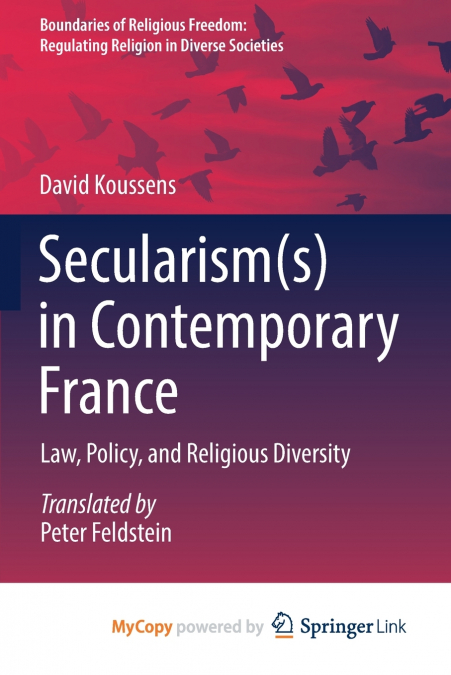 Secularism(s) in Contemporary France