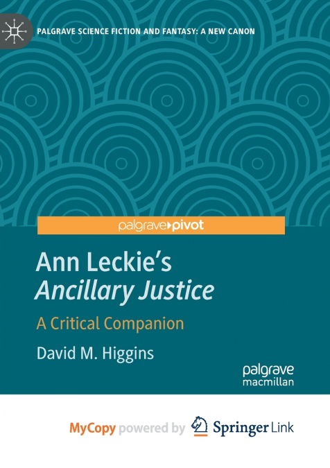 Ann Leckie’s 'Ancillary Justice'