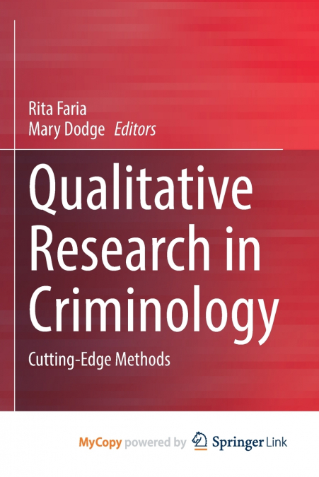 Qualitative Research in Criminology
