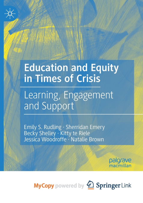 Education and Equity in Times of Crisis