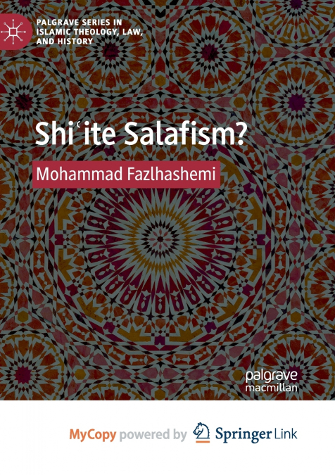 Shiʿite Salafism?