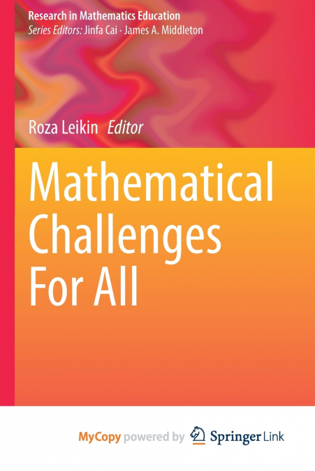 Mathematical Challenges For All