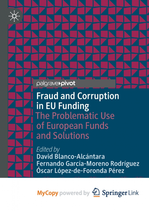 Fraud and Corruption in EU Funding
