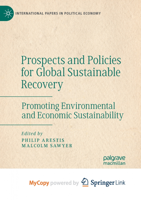 Prospects and Policies for Global Sustainable Recovery