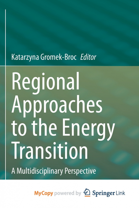 Regional Approaches to the Energy Transition