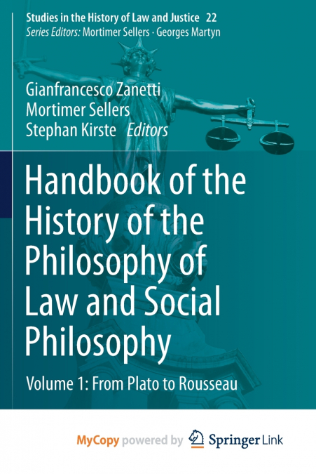 Handbook of the History of the Philosophy of Law and Social Philosophy