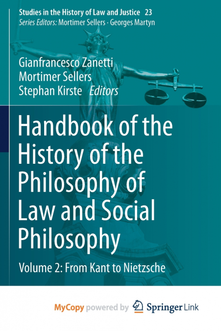 Handbook of the History of the Philosophy of Law and Social Philosophy