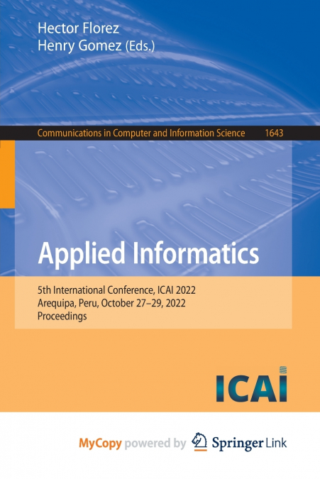 Applied Informatics