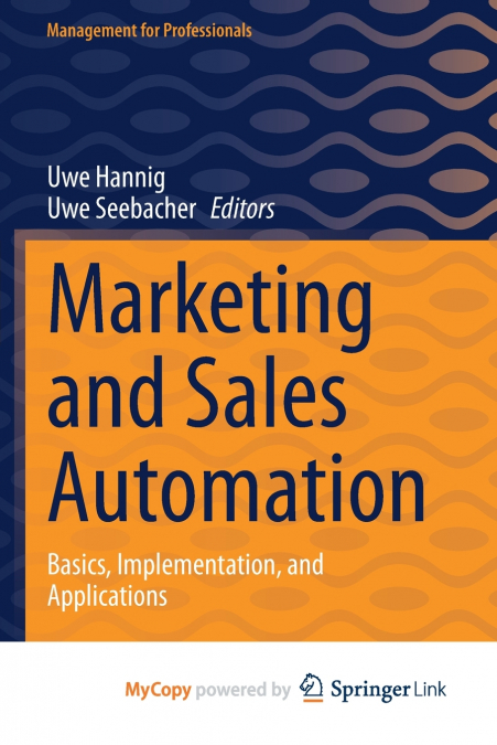 Marketing and Sales Automation