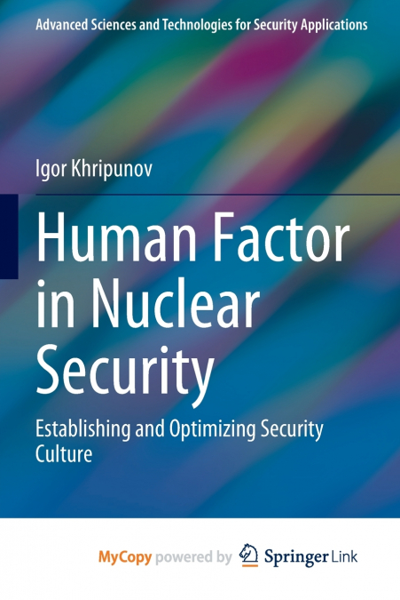Human Factor in Nuclear Security
