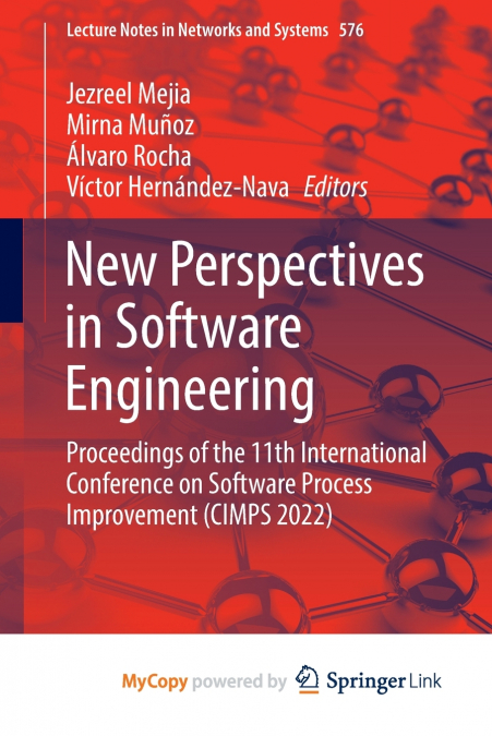 New Perspectives in Software Engineering