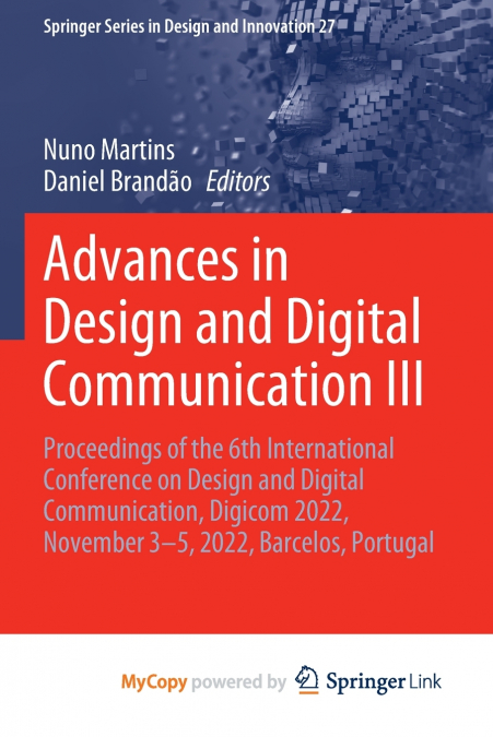 Advances in Design and Digital Communication III