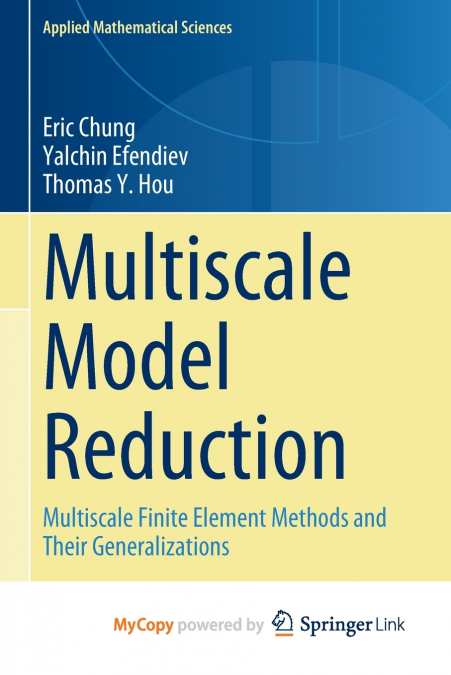 Multiscale Model Reduction