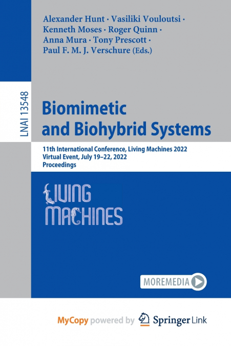 Biomimetic and Biohybrid Systems