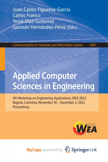 Applied Computer Sciences in Engineering