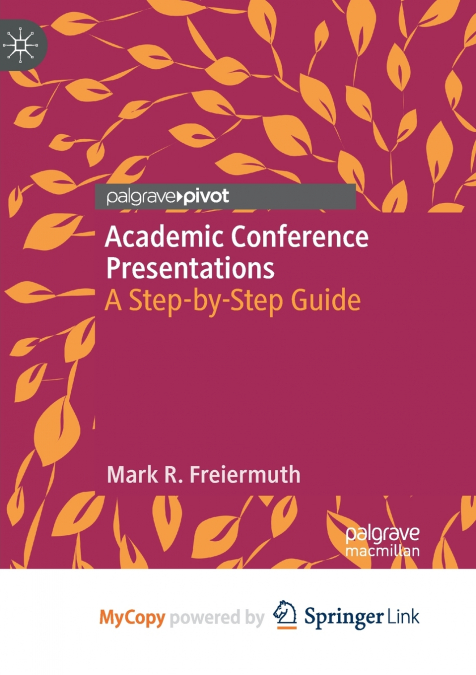 Academic Conference Presentations