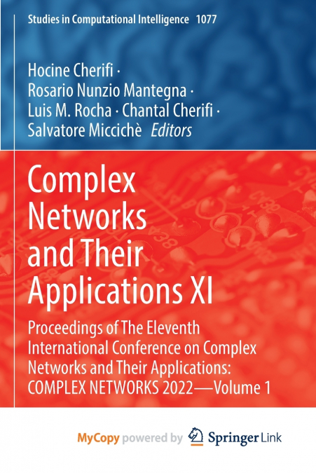 Complex Networks and Their Applications XI
