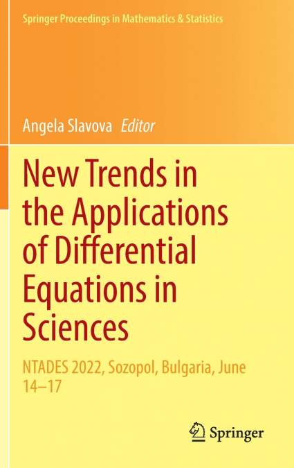 New Trends in the Applications of Differential Equations in Sciences