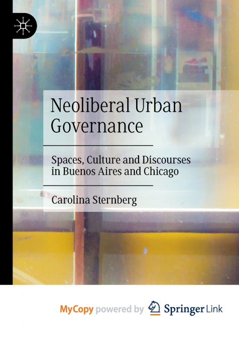 Neoliberal Urban Governance