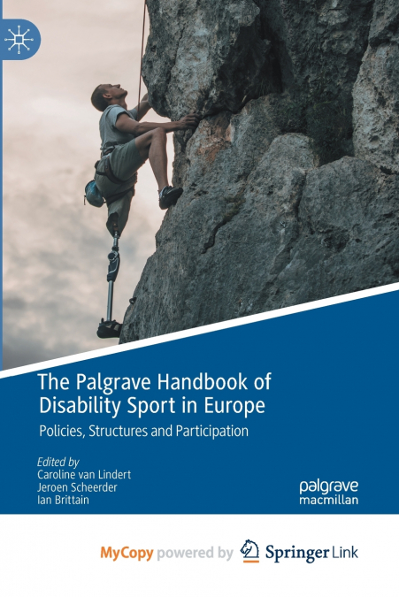 The Palgrave Handbook of Disability Sport in Europe