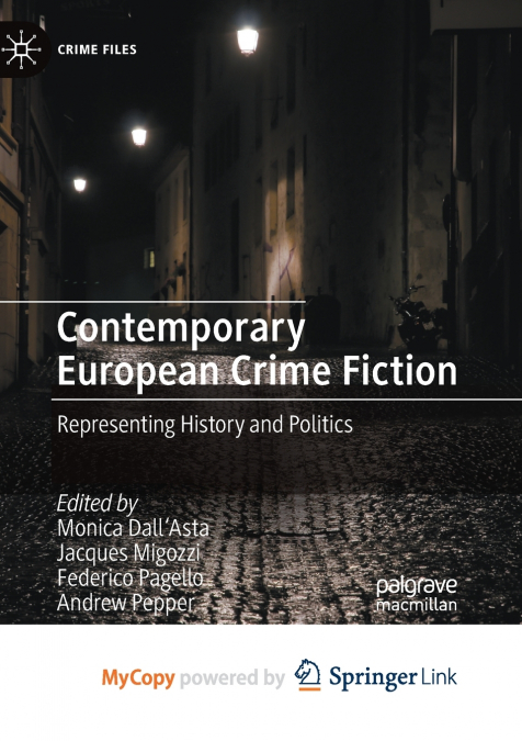 Contemporary European Crime Fiction