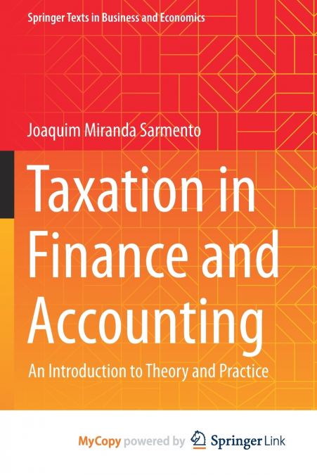 Taxation in Finance and Accounting