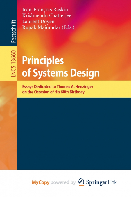 Principles of Systems Design