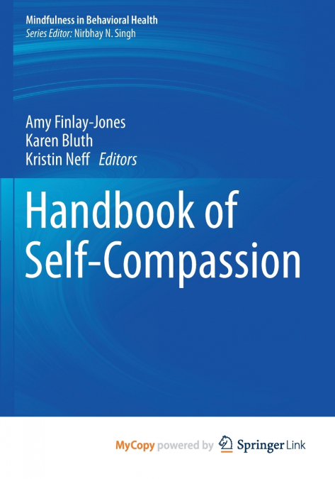 Handbook of Self-Compassion