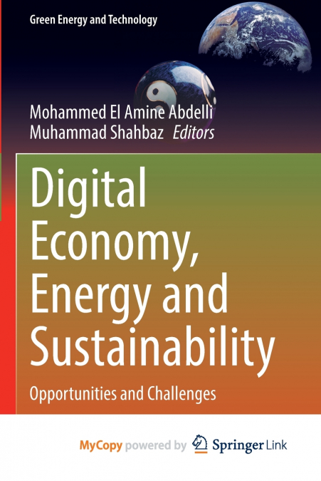 Digital Economy, Energy and Sustainability