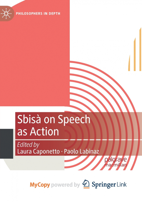 Sbisà on Speech as Action