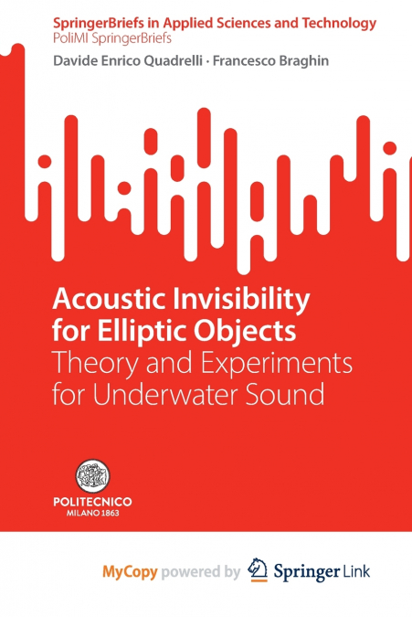 Acoustic Invisibility for Elliptic Objects