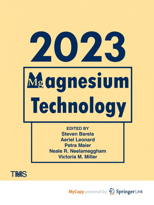 Magnesium Technology 2023