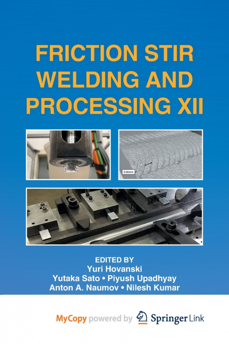 Friction Stir Welding and Processing XII