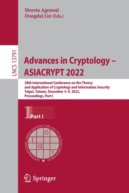 Advances in Cryptology - ASIACRYPT 2022