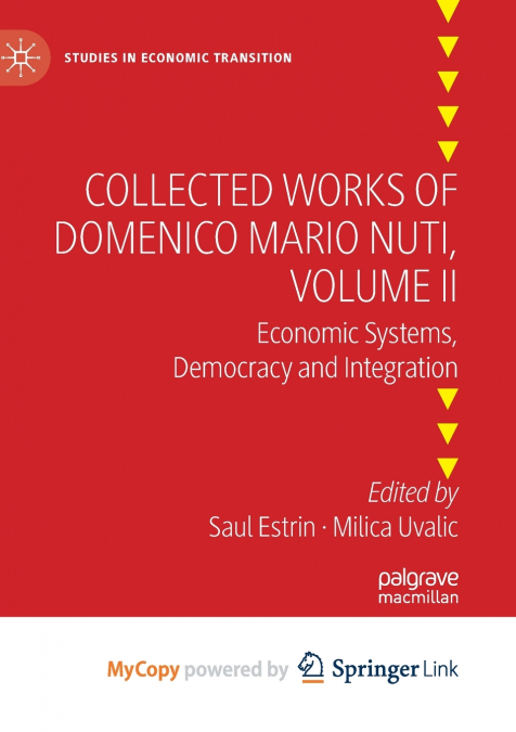 Collected Works of Domenico Mario Nuti, Volume II