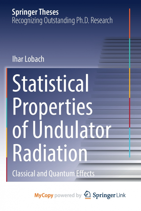 Statistical Properties of Undulator Radiation