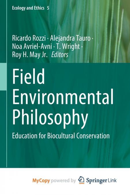 Field Environmental Philosophy