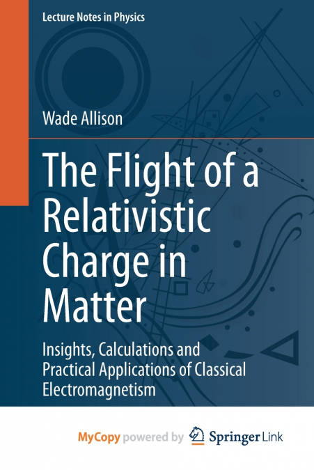 The Flight of a Relativistic Charge in Matter