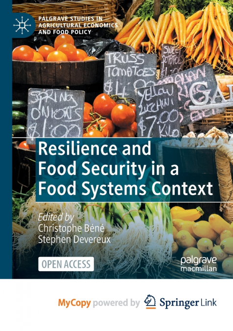 Resilience and Food Security in a Food Systems Context