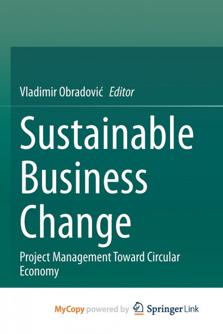 Sustainable Business Change
