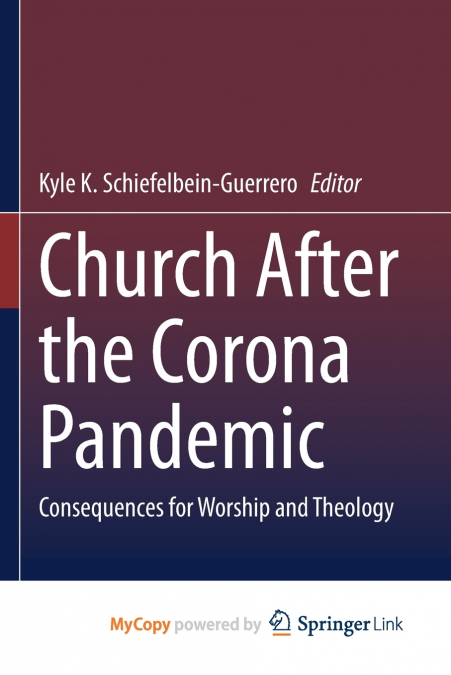 Church After the Corona Pandemic
