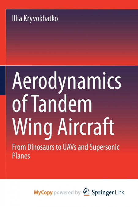 Aerodynamics of Tandem Wing Aircraft