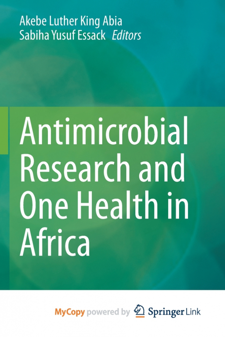 Antimicrobial Research and One Health in Africa