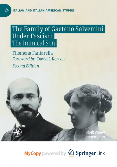 The Family of Gaetano Salvemini Under Fascism