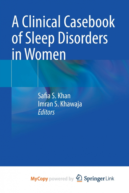 A Clinical Casebook of Sleep Disorders in Women