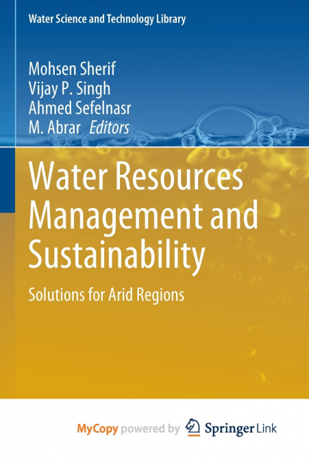 Water Resources Management and Sustainability